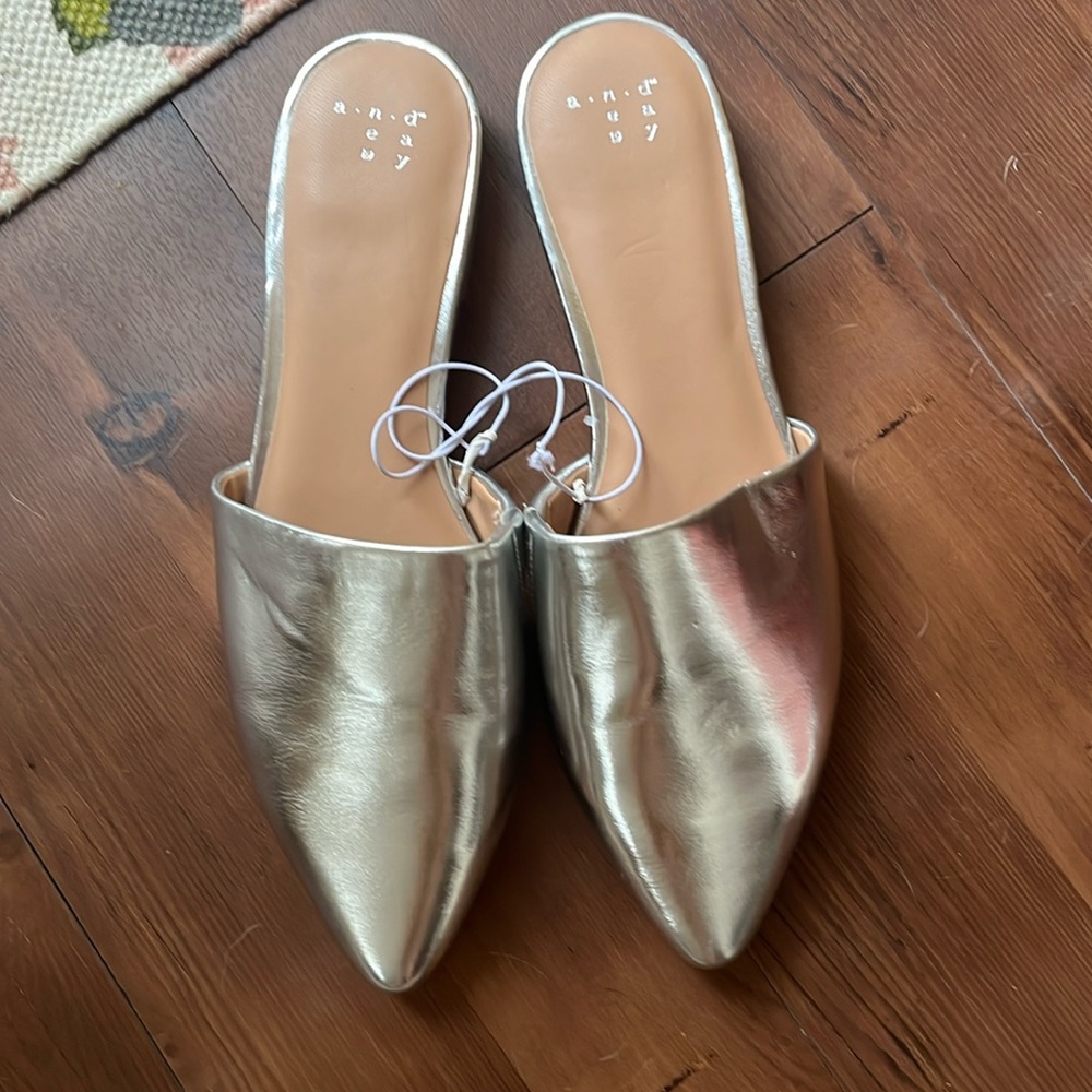 NEW silver slides